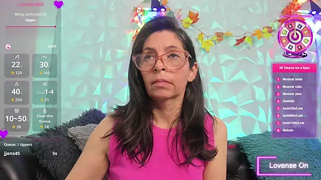 SabinaDeluxe cg online show from November 8, 2025, 12:47 am