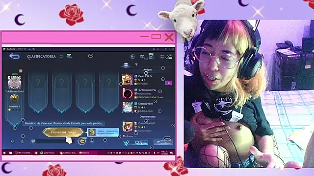 YukiRam online show from October 13, 2025, 3:19 am