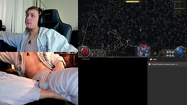 Snapshot of SkrogDog chatting on December 23, 2025, 2:22 am SkrogDog online show from December 23, 2025, 2:22 am