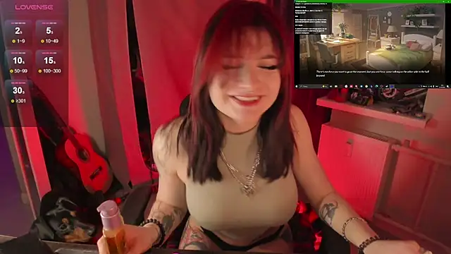 Snapshot of Melante chatting on February 17, 2026, 12:52 am Melante online show from February 17, 2026, 12:52 am