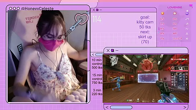 Snapshot of HoneyyCeleste chatting on May 27, 2026, 6:26 pm HoneyyCeleste online show from May 27, 2026, 6:26 pm