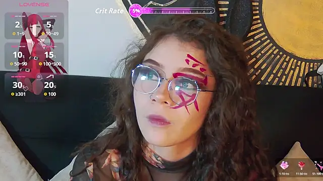 RavennMoonn online show from October 25, 2025, 8:31 pm