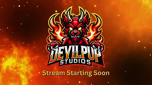 DevilPup75  online show from August 6, 2026, 1:28 pm