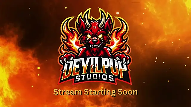 DevilPup75  online show from August 7, 2026, 1:28 pm