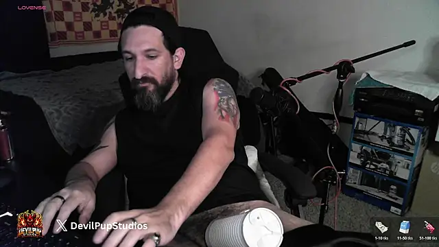 Snapshot of DevilPup75_ chatting on February 15, 2026, 7:51 am DevilPup75 online show from February 15, 2026, 7:51 am