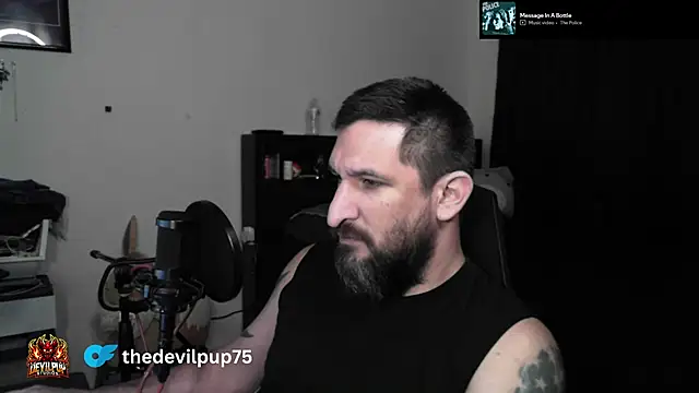 DevilPup75  online show from June 17, 2026, 4:01 am