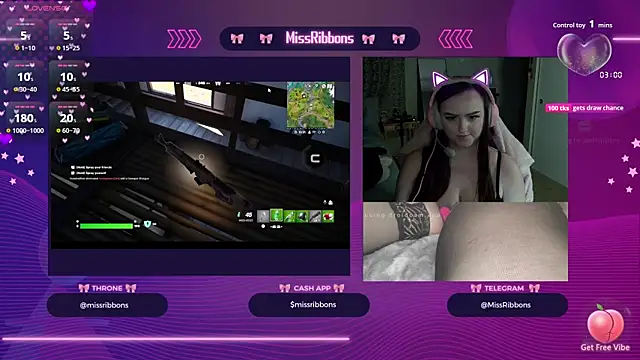 Snapshot of missribbons chatting on October 1, 2025, 7:18 pm missribbons online show from October 1, 2025, 7:18 pm