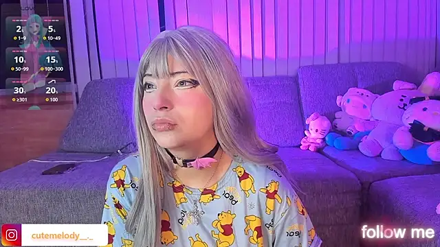 Snapshot of Melody-chers chatting on March 6, 2026, 9:04 am Melody-chers online show from March 6, 2026, 9:04 am