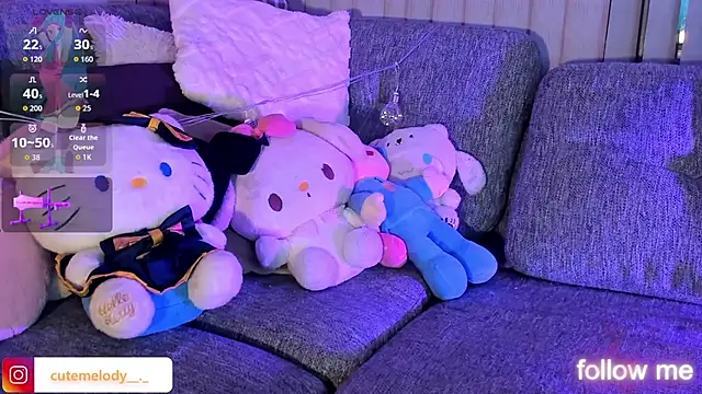 Snapshot of Melody-chers chatting on March 19, 2026, 11:10 am Melody-chers online show from March 19, 2026, 11:10 am