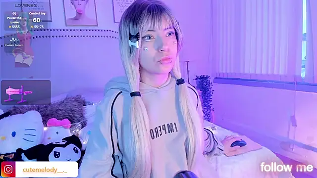 Snapshot of Melody-chers chatting on April 6, 2026, 12:50 pm Melody-chers online show from April 6, 2026, 12:50 pm