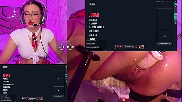 Snapshot of AriaNova_ chatting on November 5, 2025, 12:52 pm AriaNova online show from November 5, 2025, 12:52 pm