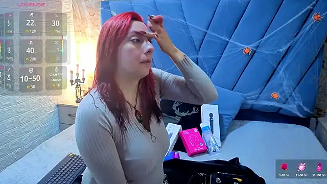 angel  red  online show from October 14, 2025, 3:40 am