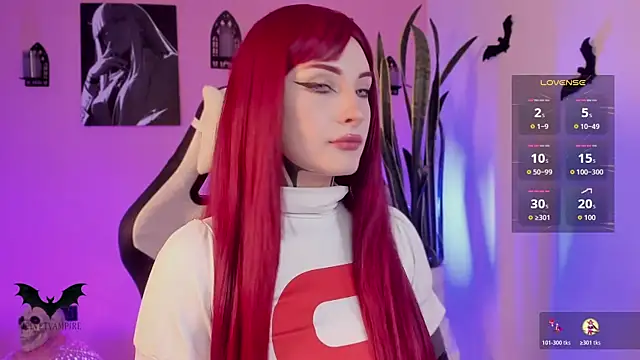 VelvetVampiree online show from April 8, 2026, 2:24 am