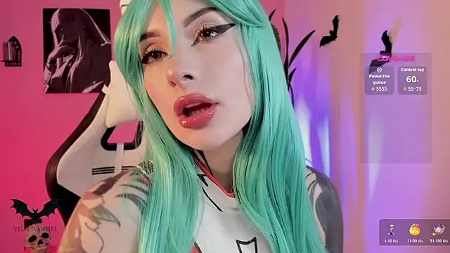 VelvetVampiree online show from April 11, 2026, 4:31 am