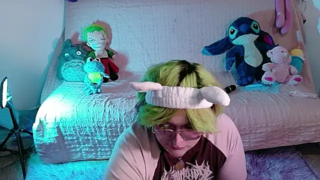 XxGreenGoodxX online show from March 27, 2026, 7:15 pm