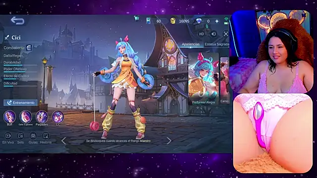 Allison GAMERS online show from October 25, 2025, 7:36 pm