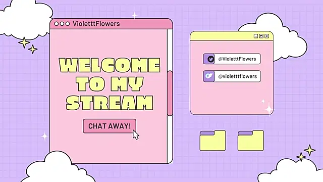 Snapshot of violetttflowers chatting on October 2, 2025, 3:43 am violetttflowers online show from October 2, 2025, 3:43 am