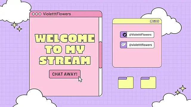 Snapshot of violetttflowers chatting on September 8, 2025, 5:12 pm violetttflowers online show from September 8, 2025, 5:12 pm
