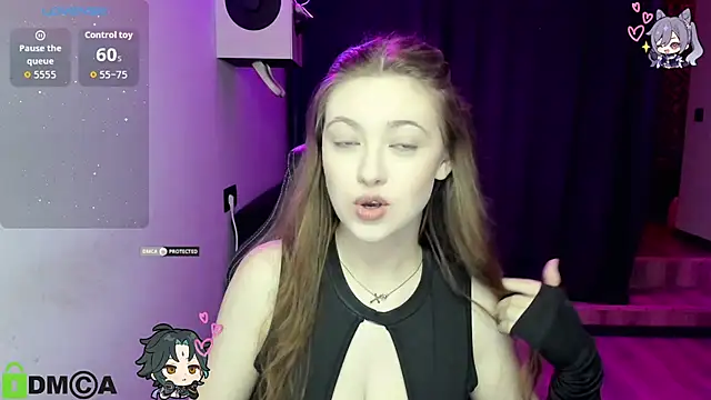 AmourLily online show from November 14, 2025, 7:45 am