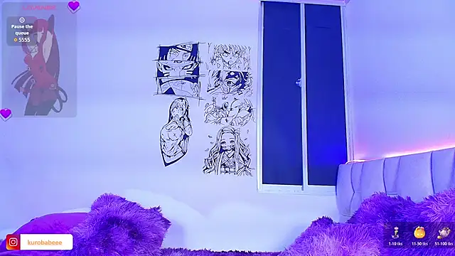 Snapshot of Kuro_Vall chatting on October 25, 2025, 10:54 pm Kuro Vall online show from October 25, 2025, 10:54 pm