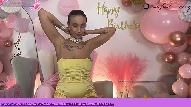 MeryFrost online show from October 2, 2025, 5:38 pm