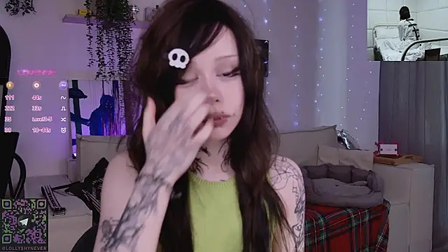 Lollyshy online show from March 7, 2026, 8:10 am