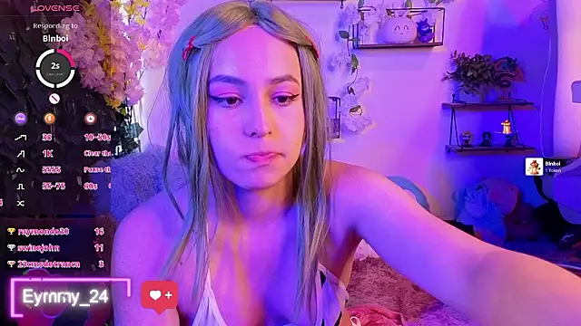 Snapshot of Eymmy_24 chatting on March 14, 2026, 11:49 am Eymmy 24 online show from March 14, 2026, 11:49 am