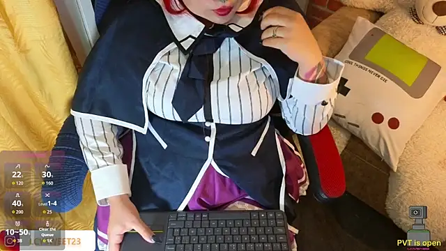 Snapshot of Lucycosplay777 chatting on October 18, 2025, 9:06 pm Lucycosplay777 online show from October 18, 2025, 9:06 pm