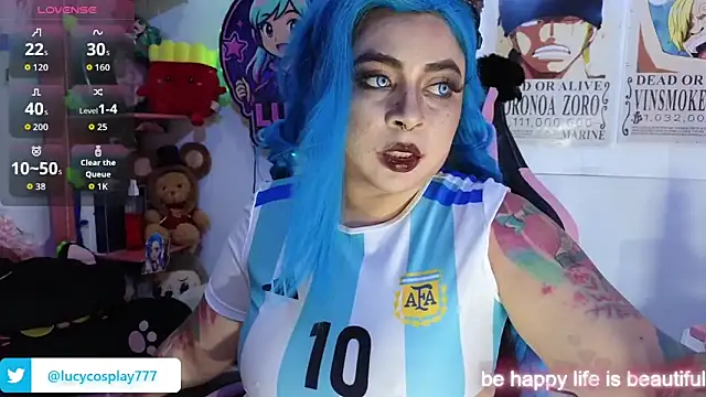 Lucycosplay777 online show from June 12, 2026, 10:29 pm