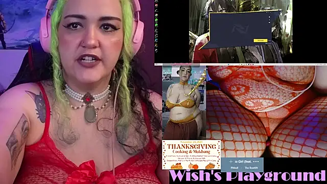 Snapshot of nevermakeawish chatting on November 26, 2025, 1:33 pm nevermakeawish online show from November 26, 2025, 1:33 pm