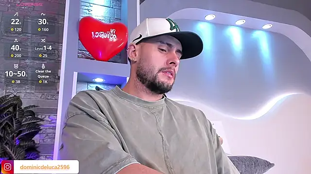 Snapshot of dominic_de_luca chatting on February 19, 2026, 3:47 am dominic de luca online show from February 19, 2026, 3:47 am