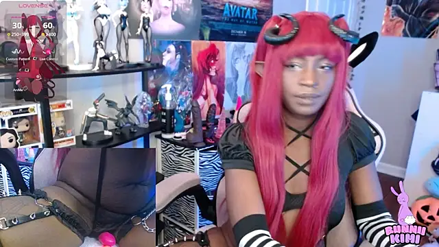 Snapshot of bunniikimi chatting on July 10, 2026, 2:28 pm bunniikimi online show from July 10, 2026, 2:28 pm