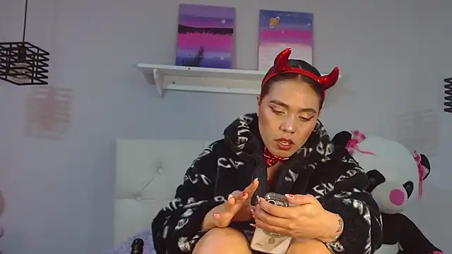 Snapshot of _Aiitanaa_ chatting on October 13, 2025, 3:52 am Aiitanaa online show from October 13, 2025, 3:52 am