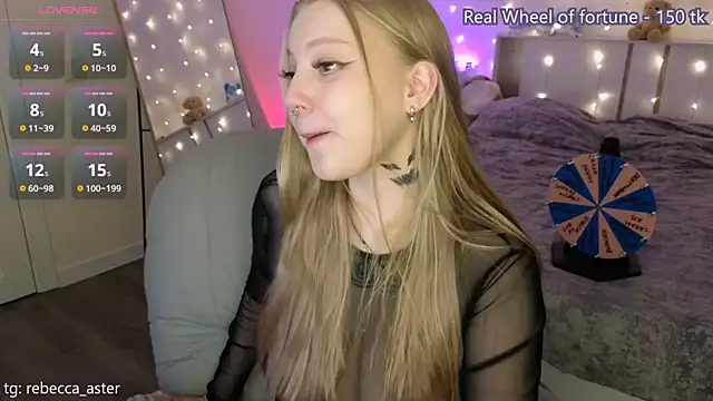 RebeccaAster online show from March 4, 2026, 5:10 pm