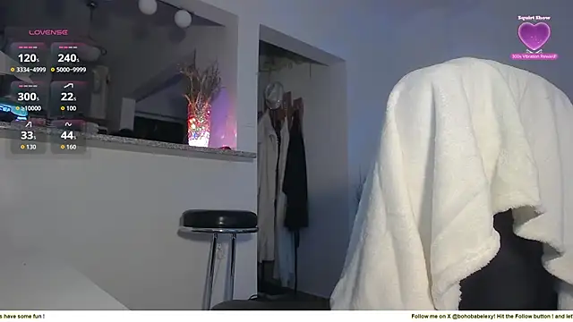 BohoBabeLexy online show from November 20, 2025, 7:31 am