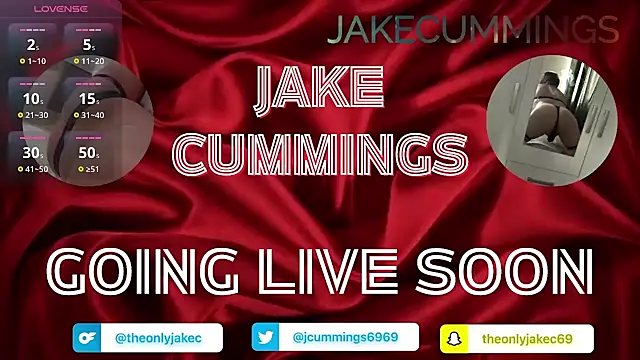 jakecummings69 online show from July 27, 2026, 11:45 pm
