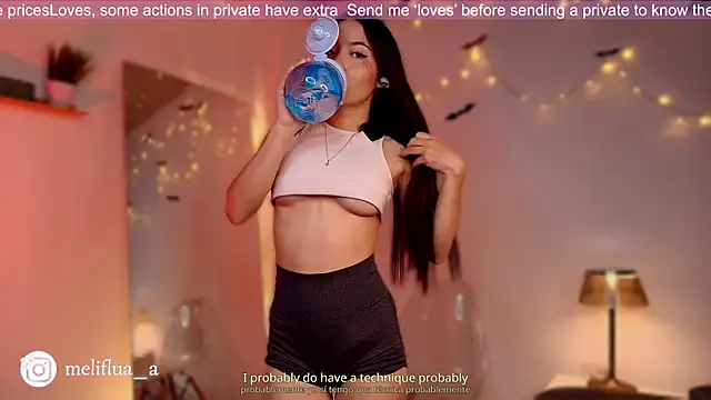 Melifluaa online show from October 27, 2025, 5:14 pm