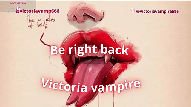 Victoriavampire666 online show from June 16, 2026, 11:05 pm