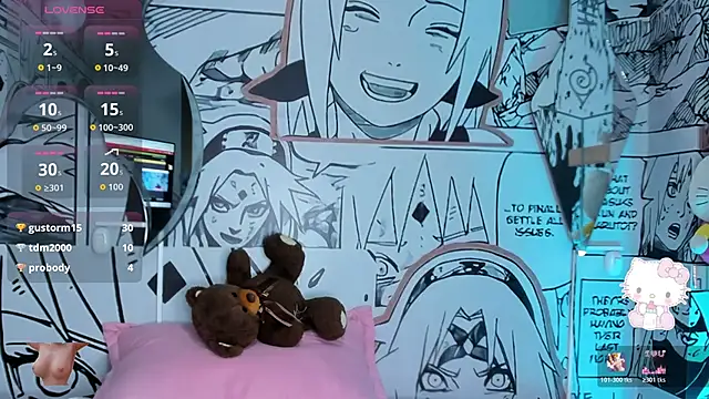 Megan cute4u online show from March 21, 2026, 8:19 am