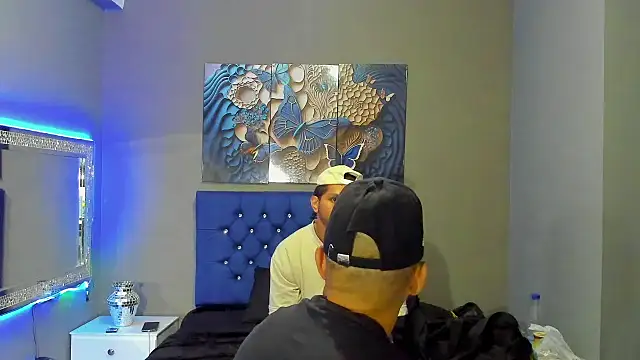 Snapshot of AngelAndChris chatting on October 14, 2025, 12:28 pm AngelAndChris online show from October 14, 2025, 12:28 pm