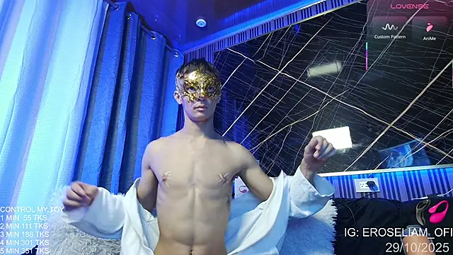 eroseliam online show from October 29, 2025, 8:19 pm