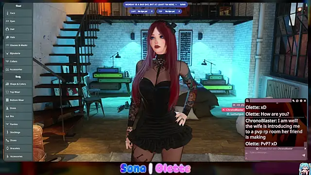SonaBoobvelle online show from May 11, 2026, 1:12 pm