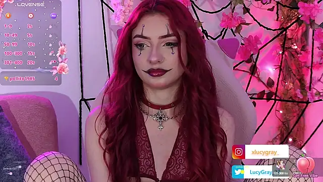 Snapshot of LucyGray chatting on October 10, 2025, 3:18 am LucyGray online show from October 10, 2025, 3:18 am