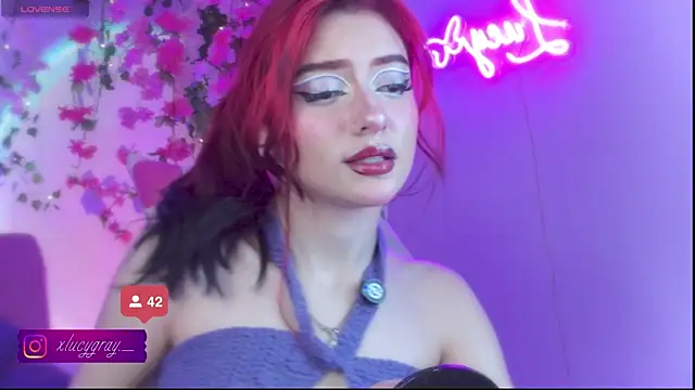 Snapshot of LucyGray chatting on July 13, 2026, 1:38 am LucyGray online show from July 13, 2026, 1:38 am