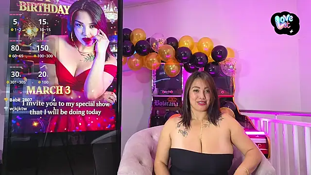 ReginaRosetti online show from March 3, 2026, 1:07 pm