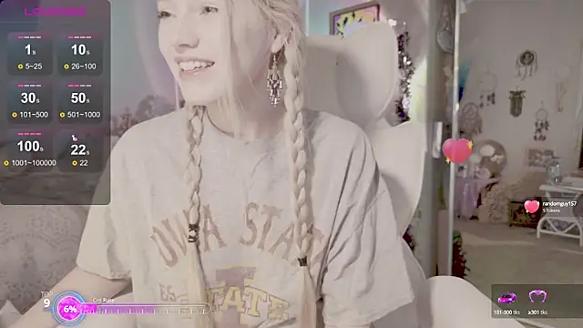 Talulaa online show from September 29, 2025, 8:03 pm