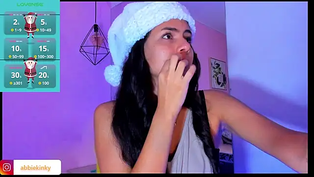 Abbiekinky online show from December 1, 2025, 6:09 pm