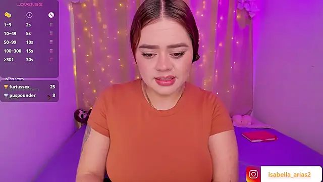 isabella arias2 online show from February 2, 2026, 9:08 am