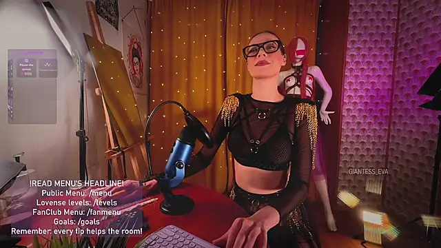 Giantess Eva online show from May 14, 2026, 7:11 pm
