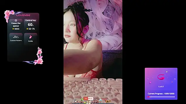 Lalacream12 online show from November 7, 2025, 7:51 pm